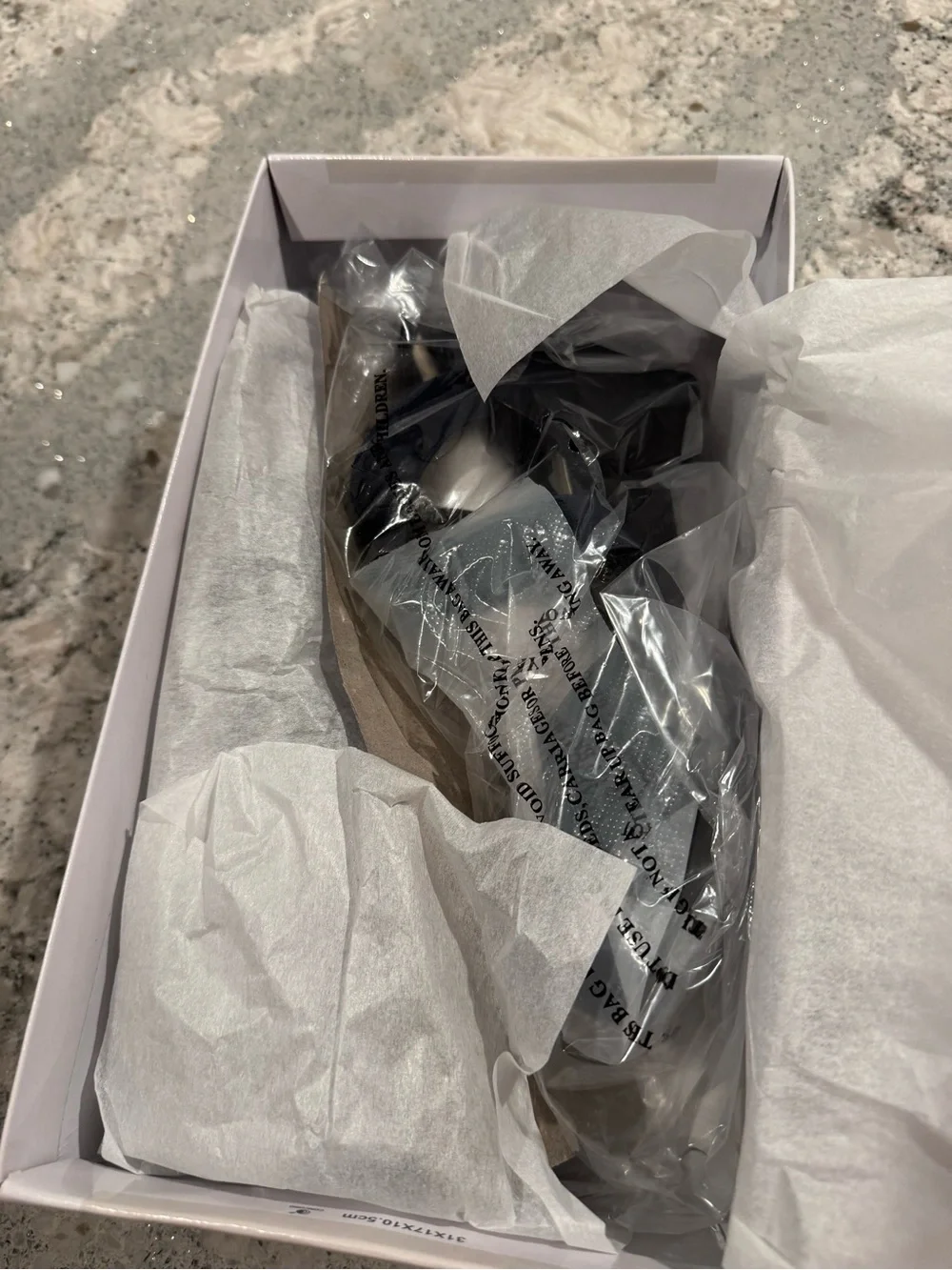NWB Anne Klein Navy Wedge Dress Shoe with Elastic Cross Straps